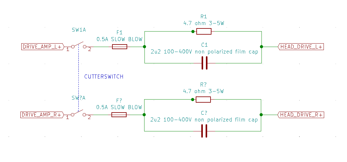 cutterhead cable schematics 